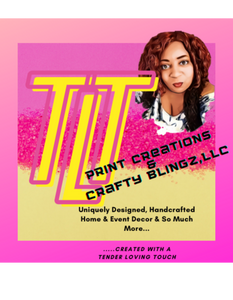 TLT Print Creations & Crafty BlingZ, LLC logo
